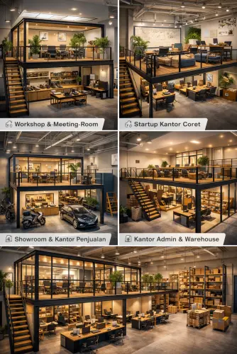 Mezzanine Ruang Kantor di Pasar Minggu