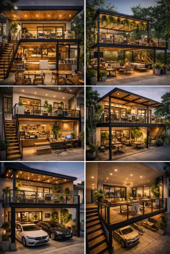 Mezannine Cafe Modern di Pasar Minggu